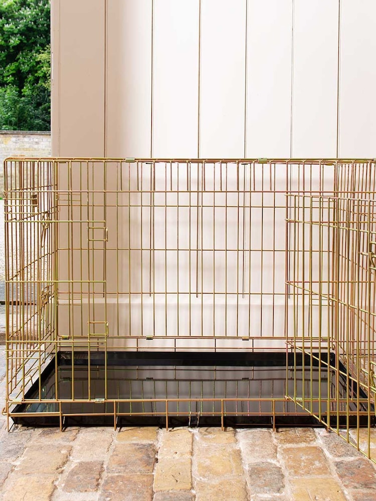 Lords and Labradors Gold Heavy Duty Deluxe Dog Crate - Image 1 of 6 Lords and Labradors Gold Heavy Duty Deluxe Dog Crate - Image 1 of 6