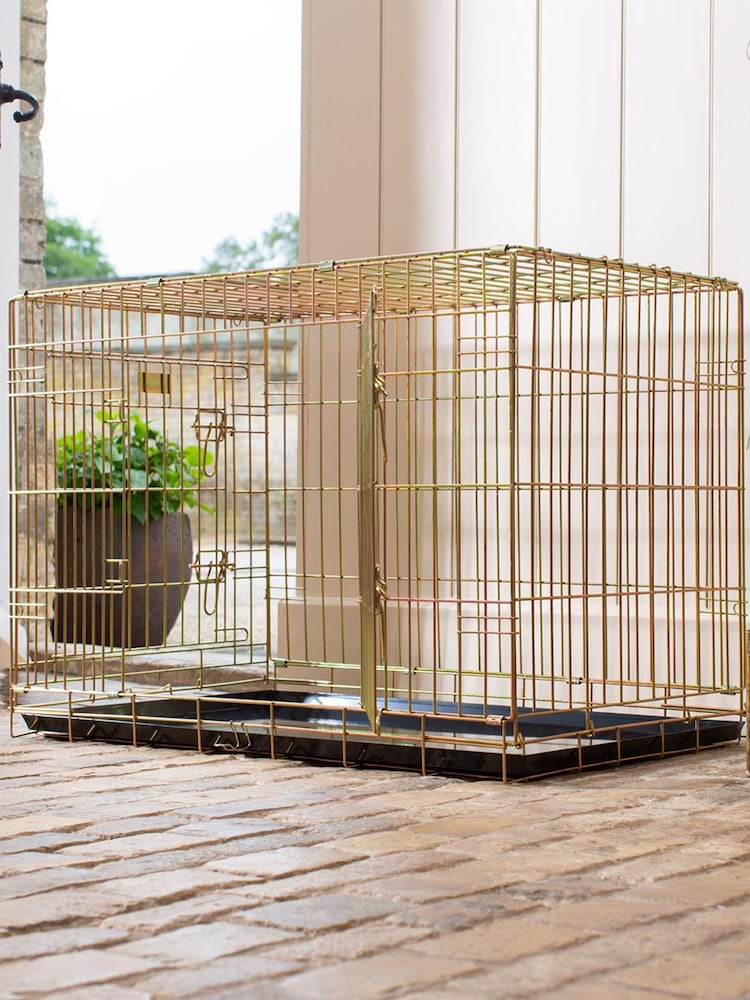 Lords and Labradors Gold Heavy Duty Deluxe Dog Crate - Image 2 of 6