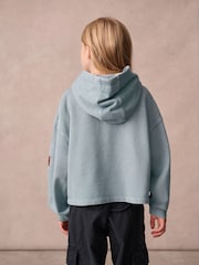 Superdry Blue Girls Printed Hoodie - Image 2 of 9