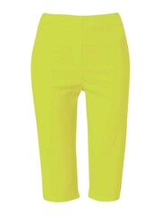 Roman Light Green Knee Length Stretch Shorts - Image 4 of 4