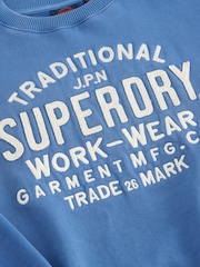 Superdry Blue Sweatshirt - Image 3 of 5