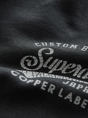 Superdry Charcoal Grey Joggers - Image 9 of 9