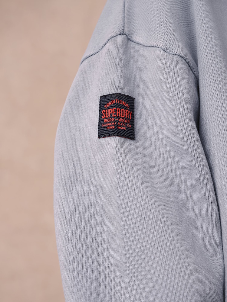 Superdry Light Blue Sweat Set - Image 10 of 15