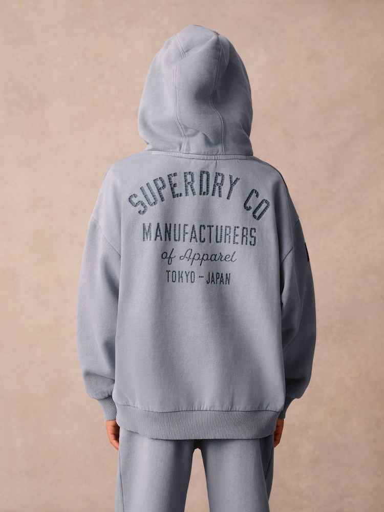 Superdry Light Blue Sweat Set - Image 3 of 15
