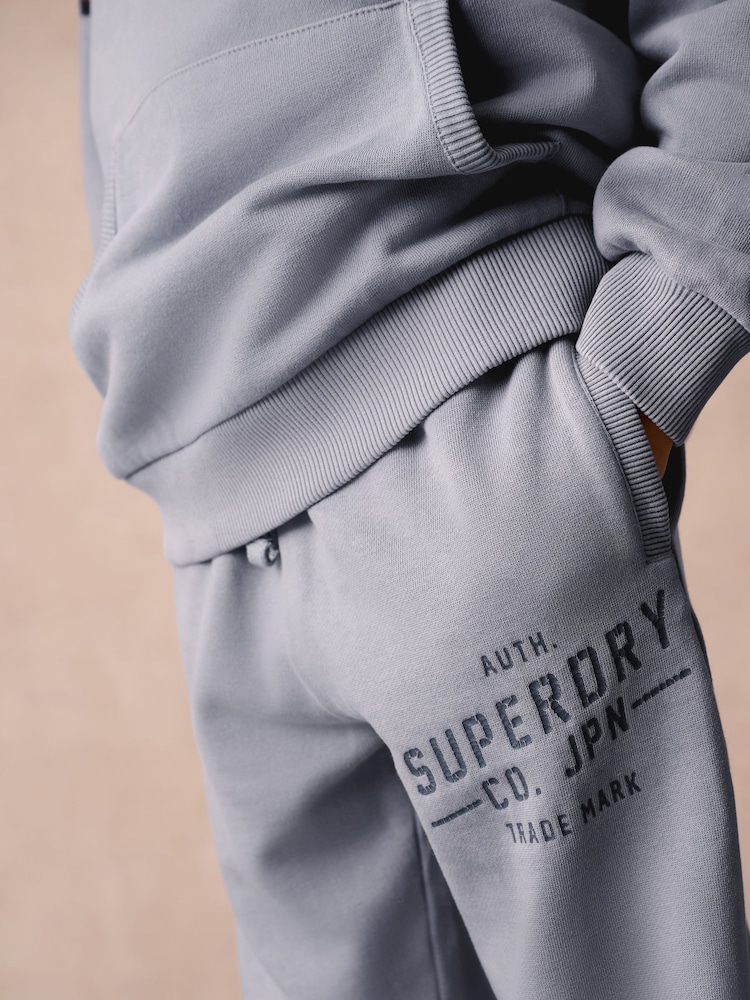Superdry Light Blue Sweat Set - Image 9 of 15