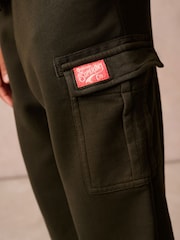 Superdry Khaki Green Joggers - Image 3 of 9