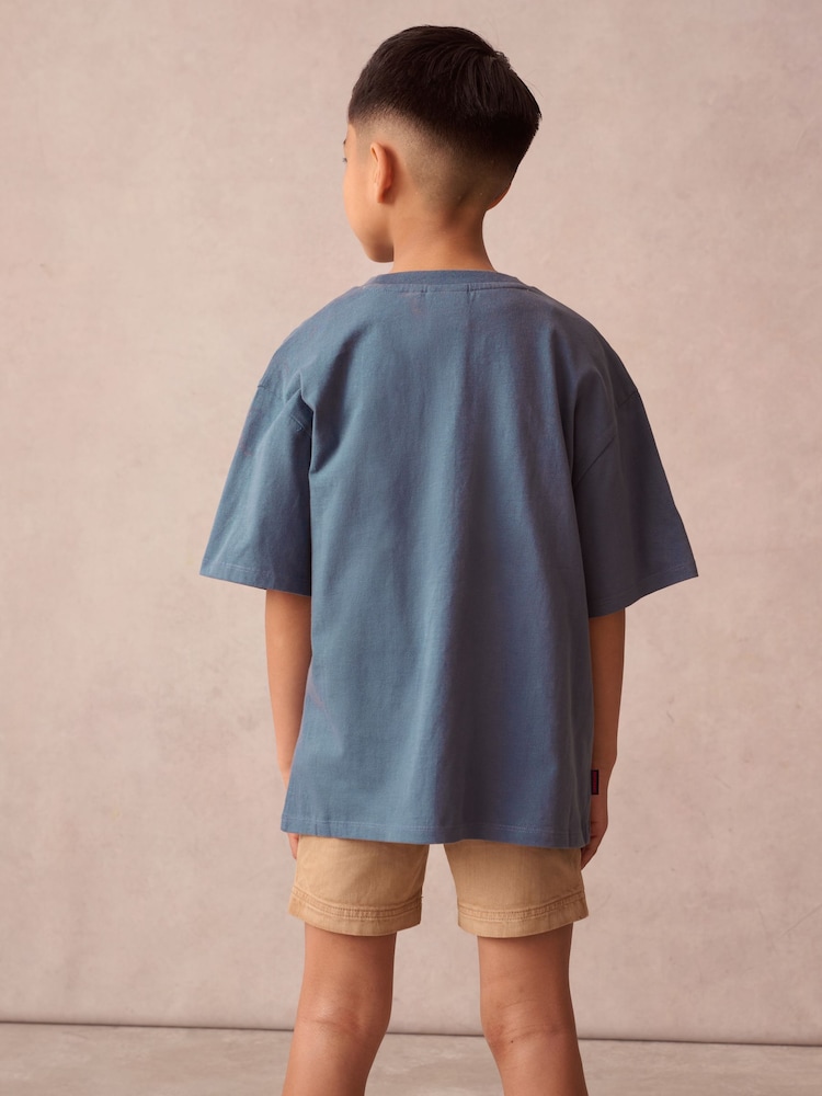 Superdry Workwear Printed 100% Organic Cotton T-Shirt - Image 2 of 7