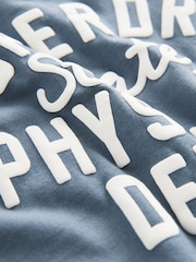 Superdry Workwear Printed 100% Organic Cotton T-Shirt - Image 7 of 7
