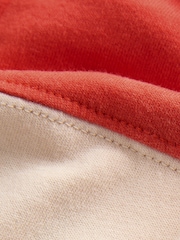 Superdry Orange Long Sleeve T-Shirt with Flock Print - Image 7 of 9