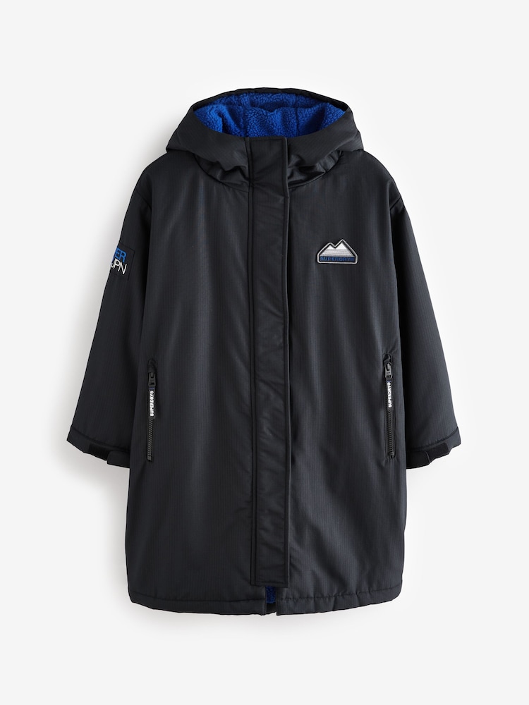 Superdry Black/Blue Changing Robe - Image 1 of 6