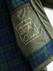 Superdry Green Quilted Collared Jacket - Image 14 of 14
