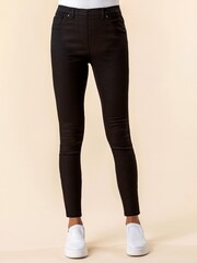 Roman Black Ultimate Stretch Jeggings - Image 1 of 4