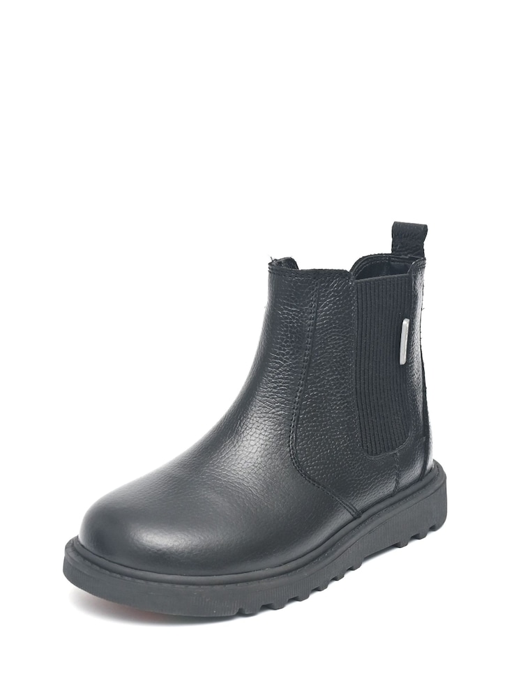 ToeZone Royal  All Leather Side Zip and Side Elastic Boots - Image 2 of 6