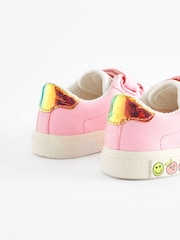 Pink Wide Fit (G) Star Touch Fasten Trainers - Image 5 of 6