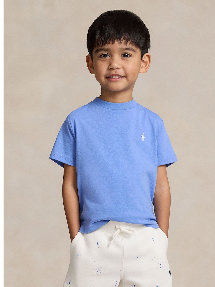 Polo Ralph Lauren Boys 100% Cotton Jersey Crewneck T-Shirt - Image 3 of 3