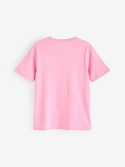 Rose - T-shirt Polo Ralph Lauren bleu 100% coton à col rond - Image 2 of 4