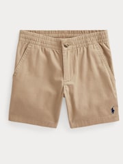 Коричневый - шорты из саржи Polo Ralph Lauren Polo Prepster Flex Abrasion - Изображение 1 из 4