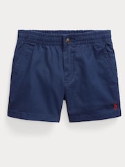 Темно-синий - шорты из саржи Polo Ralph Lauren Polo Prepster Flex Abrasion - Изображение 1 из 4
