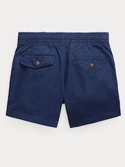 Темно-синий - шорты из саржи Polo Ralph Lauren Polo Prepster Flex Abrasion - Изображение 2 из 4