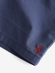 Темно-синий - шорты из саржи Polo Ralph Lauren Polo Prepster Flex Abrasion - Изображение 4 из 4