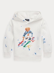 Polo Ralph Lauren Polo Bear Fleece White Hoodie - Image 1 of 3