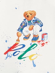 Polo Ralph Lauren Polo Bear Fleece White Hoodie - Image 3 of 3