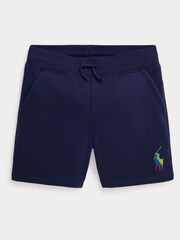Polo Ralph Lauren Navy Big Pony Shorts - Image 1 of 4