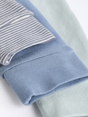 Teal Blue Baby Leggings 4 Pack - Image 11 of 11