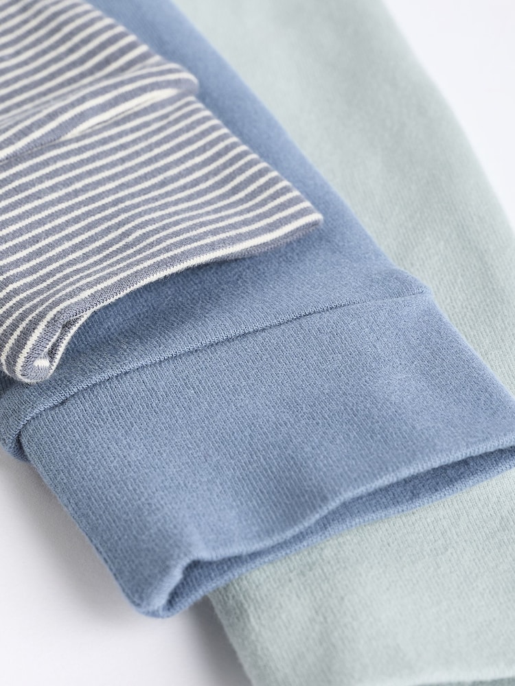 Teal Blue Baby Leggings 4 Pack - Image 11 of 11