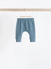 Teal Blue Baby Leggings 4 Pack - Image 3 of 11