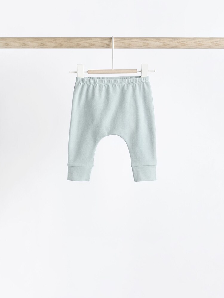 Teal Blue Baby Leggings 4 Pack
