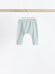 Teal Blue Baby Leggings 4 Pack - Image 4 of 11