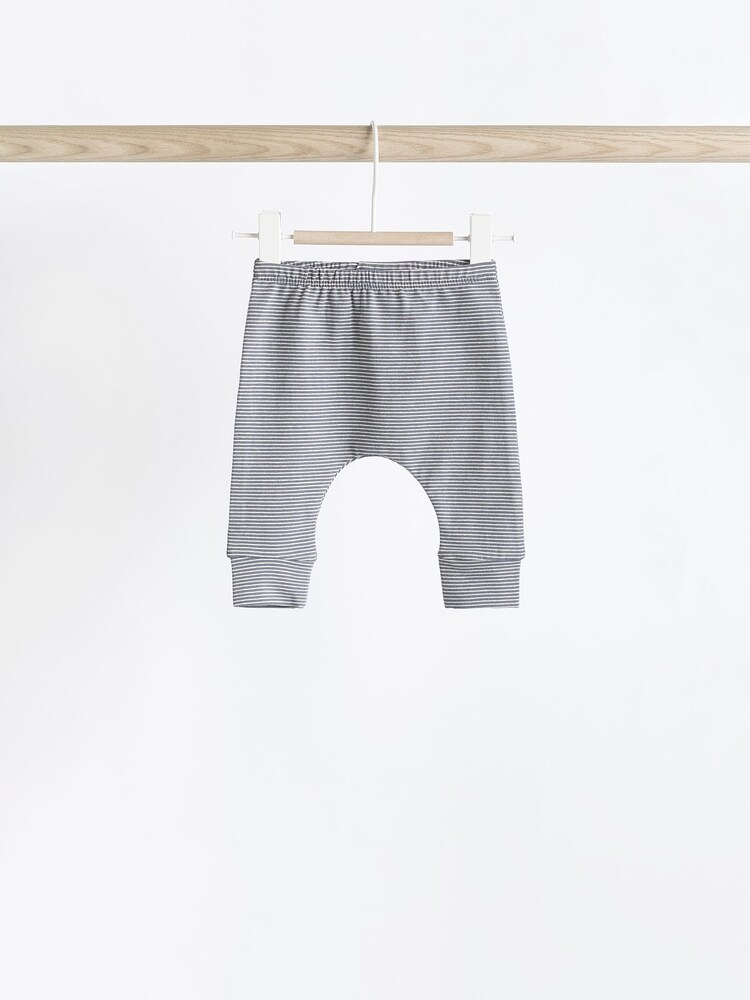 Teal Blue Baby Leggings 4 Pack