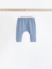 Teal Blue Baby Leggings 4 Pack - Image 6 of 11
