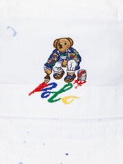 Polo Ralph Lauren Kids White Bear Graphic Bucket Hat - Image 3 of 3