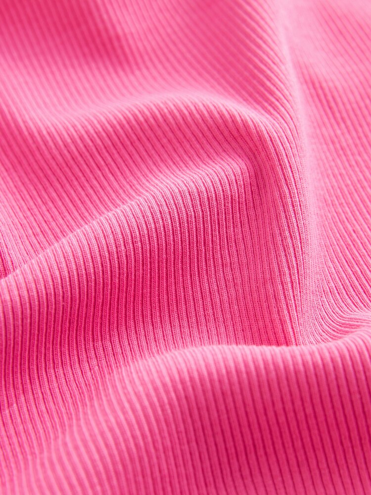 Pink Boxy Rib Vest (3-16yrs) - Image 7 of 7