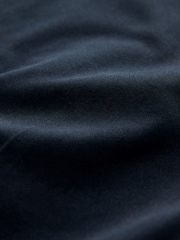 Navy Blue Stretch Sateen Chino Trousers - Image 9 of 9