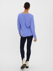 VERO MODA Purple Soft Touch Knitted Jumper - Image 2 of 5
