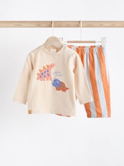 Bright Dino Baby Top And Leggings Set - Image 1 of 1