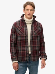 Коричневый - Рубашка Superdry The Merchant Store Moleskin - Изображение 1 из 6