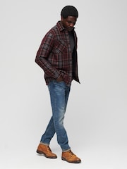 Superdry Brown The Merchant Store Brushed Cord Overshirt - Image 14 of 14
