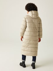 Regatta Brown Serrana Long Duvet Padded Thermal Jacket - Image 2 of 9