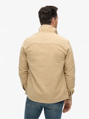 Серо-коричневый - Рубашка Superdry The Merchant Store Moleskin - Изображение 2 из 7