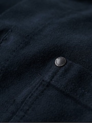 Синий - Рубашка Superdry The Merchant Store Moleskin - Изображение 5 из 6