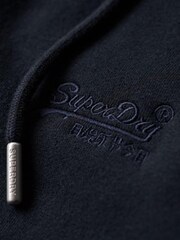 Cromo preto - Superdry com capuz e zíper Essential Logo Hoodie - Imagem 9 de 9