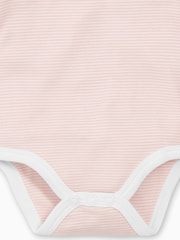 MORI Cotton & Bamboo Long Sleeve Envelope Neckline Bodysuit - Image 6 of 6