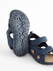 Marineblau - Trekking-Sandalen mit Klettverschluss - Bild 4 von 6