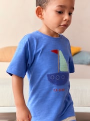 Moder/Cream/zelen kit - 100% Bombažna kratka pižama 3 komplet (9mths-12yrs) - Slika 6 iz 12
