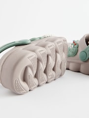 Grey Crocodile Clogs - Image 7 of 7