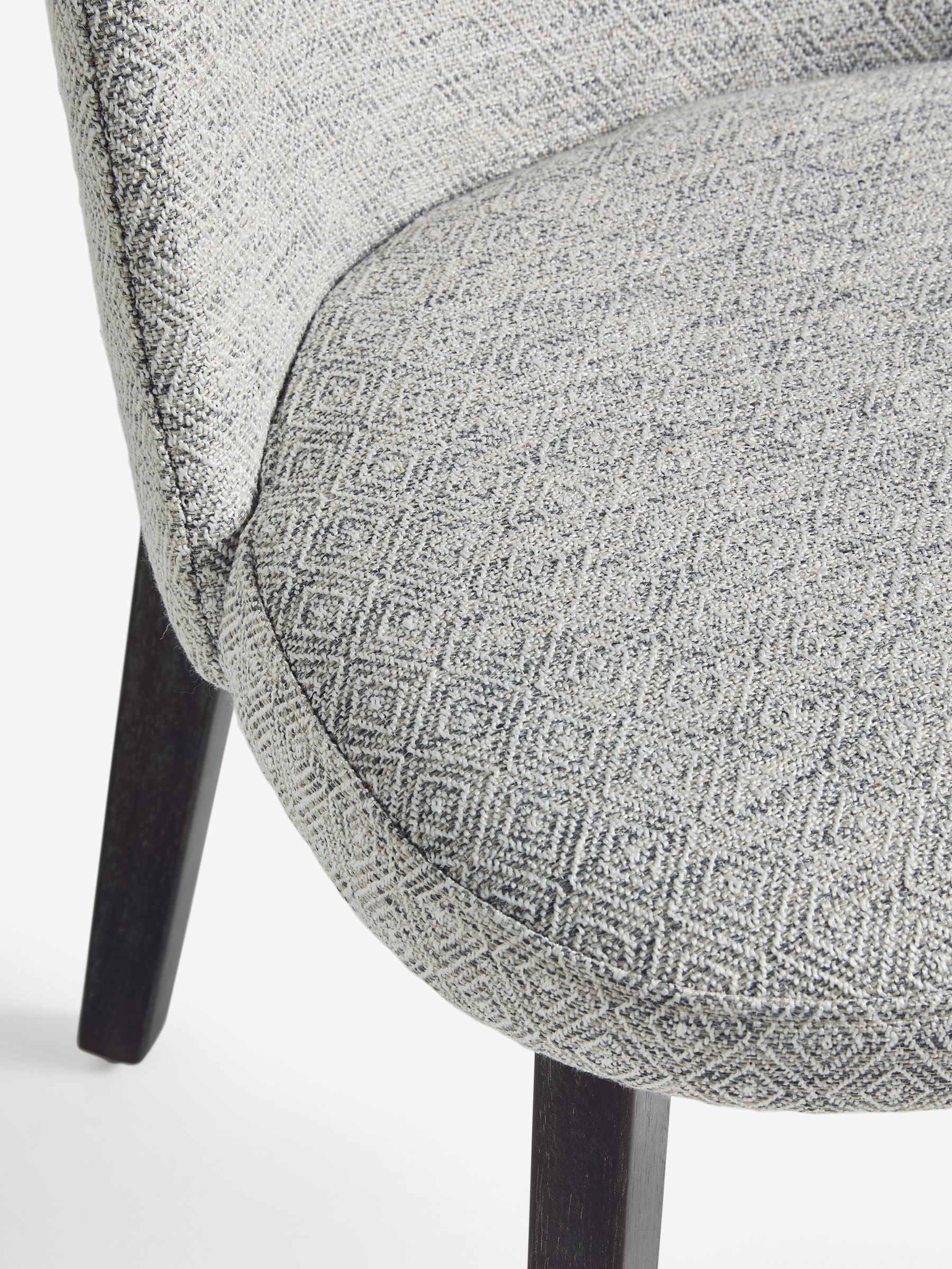 Buy Set of 2 Diamond Weave Grey Preston Grey Leg Dining Chairs from the Next UK online shop